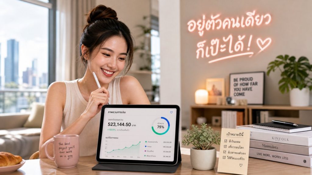 อยู่ตัวคนเดียวก็เป๊ะได้! 💖 คู่มือวางแผนการเงินฉบับคนโสด 2569