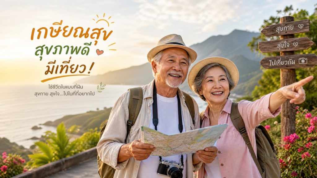 เกษียณสุข สุขภาพดี มีเที่ยว! ✈️🌿 วางแผนการเงินเพื่อ Wellness Retirement