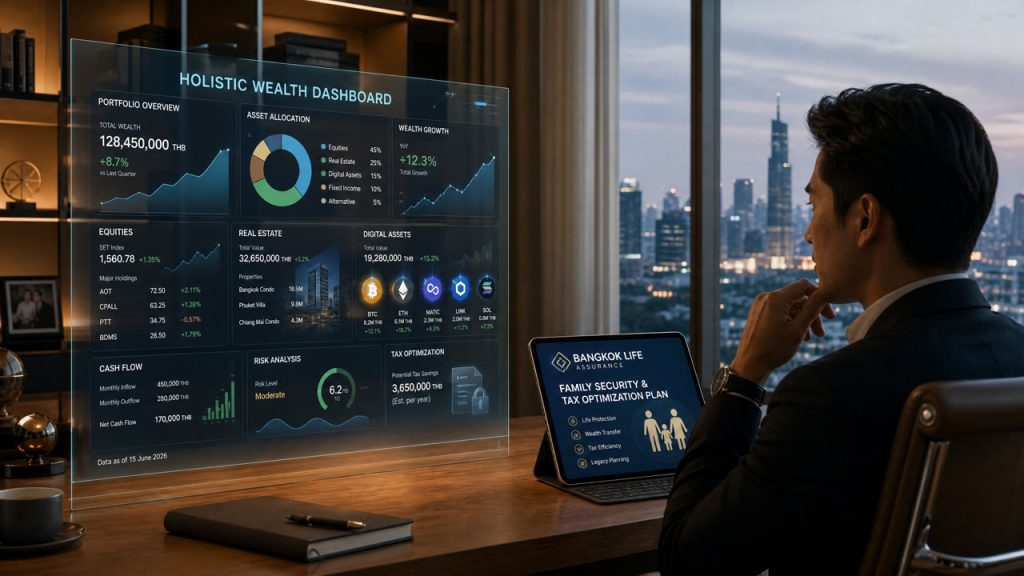 บริหารความมั่งคั่งยุคใหม่ 2026! 💰🌐 วางแผน Holistic Wealth รวมสินทรัพย์ดิจิทัล ให้มั่นคงและยั่งยืน ✨